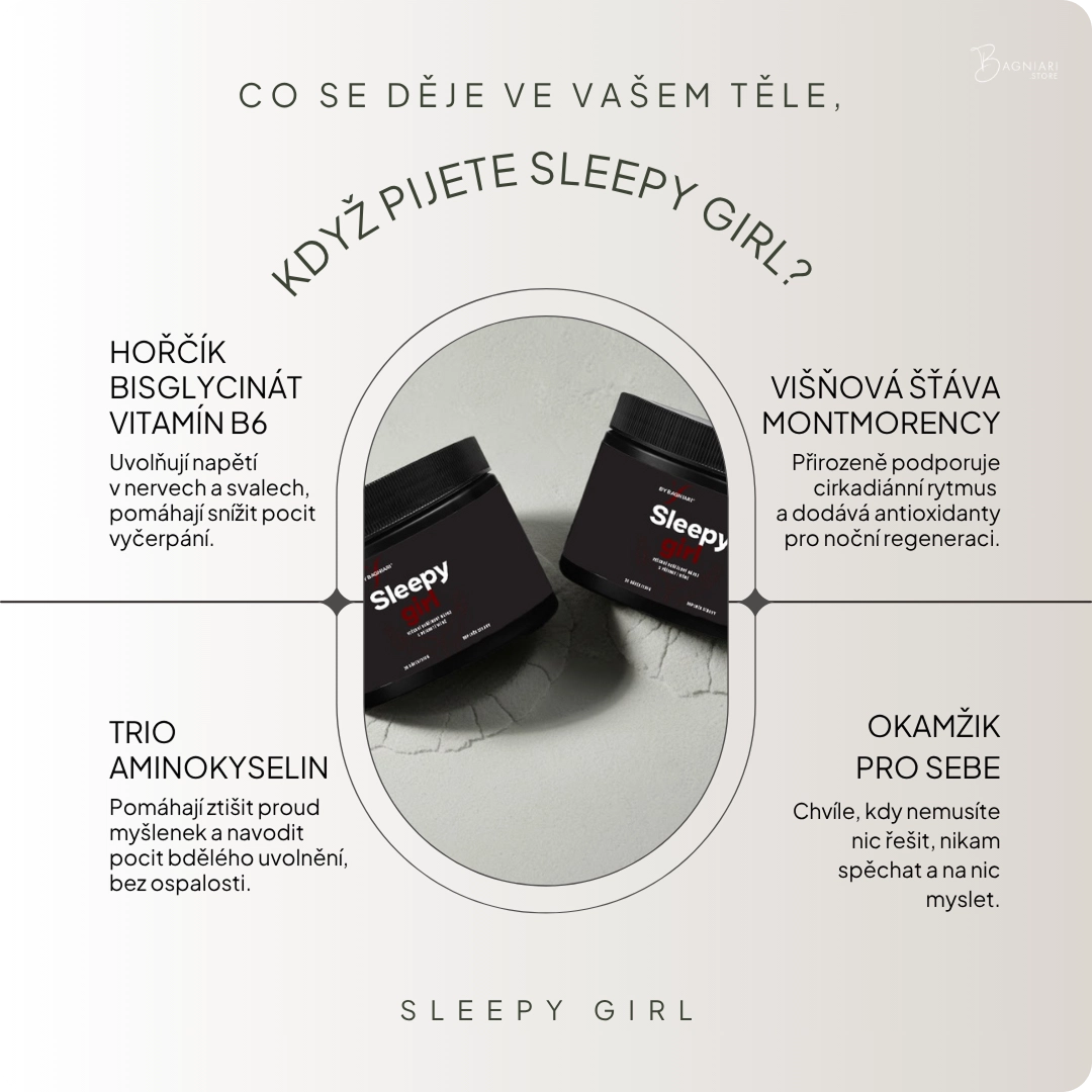 Co se děje ve vašem těle, když pijete Sleepy Girl